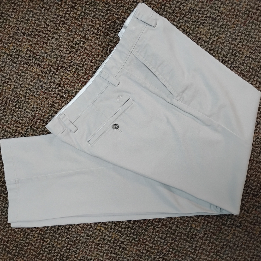 Dockers Men's Light Khaki Straight Fit 36/32